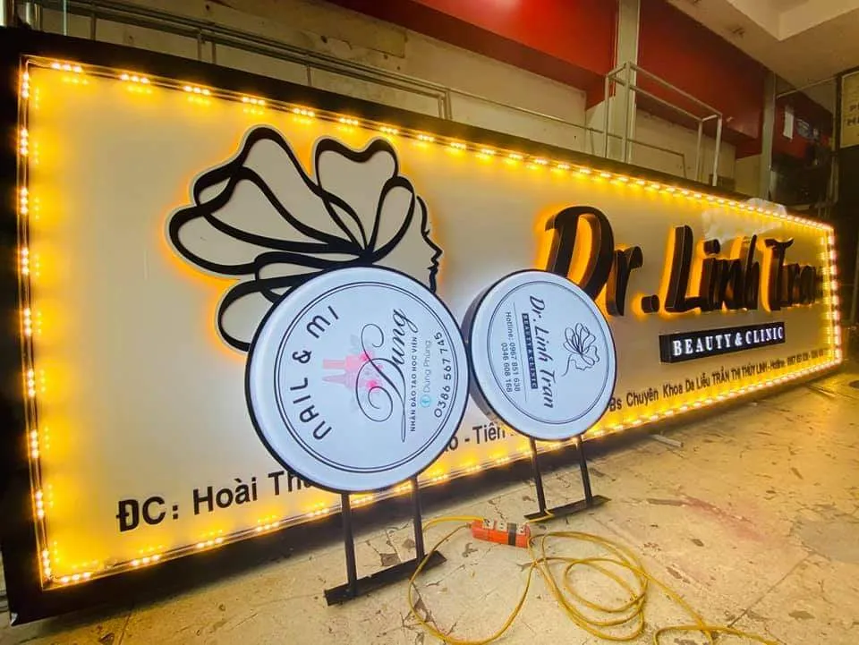 Quảng Cáo 24h tự hào mang đến quy trình thiết kế biển quảng cáo nail chuyên nghiệp