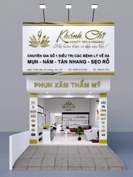 Ưu điểm khi sử dụng dịch vụ làm bảng hiệu spa tại Quảng Cáo 24h