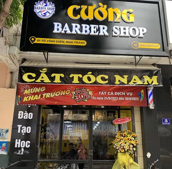 Quảng Cáo 24h cam kết cung cấp dịch vụ làm biển quảng cáo barber shop giá rẻ tại TPHCM
