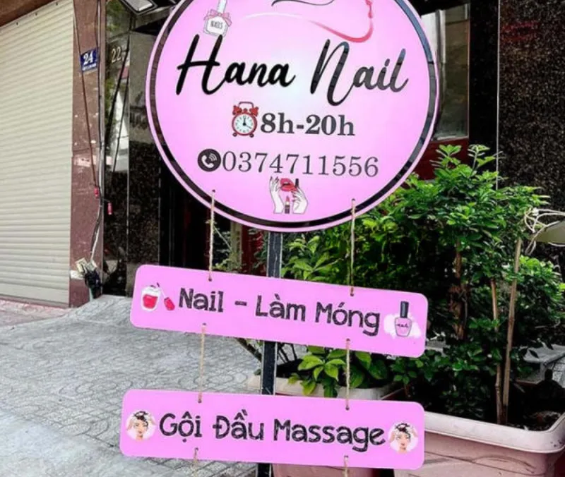 Bảng hiệu hộp đèn Bảng hiệu hộp đèn nail