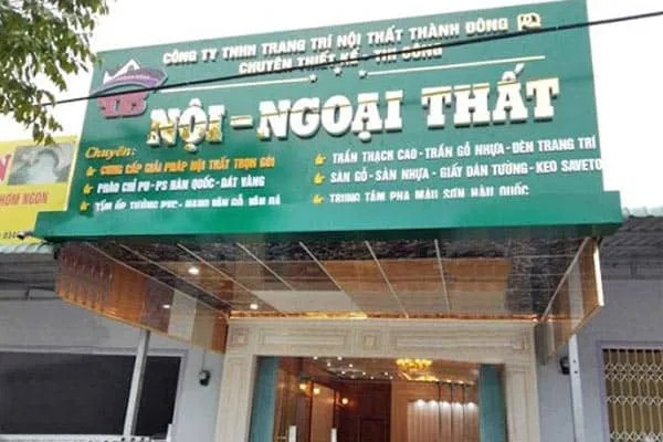 Quảng Cáo 24h cũng cung cấp dịch vụ làm biển quảng cáo nội thất giá rẻ tại TPHCM