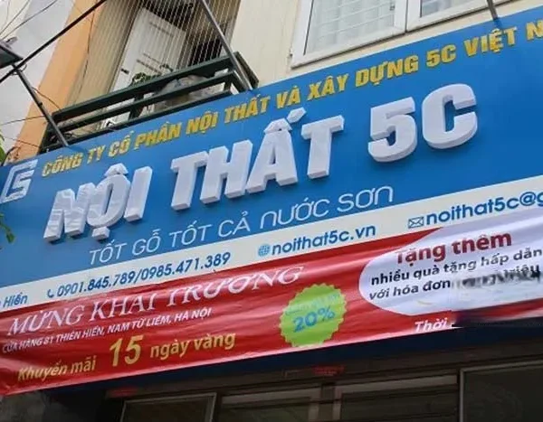 Quảng Cáo 24h tạo ra những mẫu biển quảng cáo nội thất đẹp vừa thu hút ánh nhìn vừa phản ánh đúng bản sắc thương hiệu của khách hàng