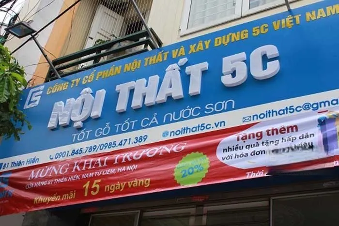 Quảng Cáo 24h tạo ra những mẫu biển quảng cáo nội thất đẹp vừa thu hút ánh nhìn vừa phản ánh đúng bản sắc thương hiệu của khách hàng