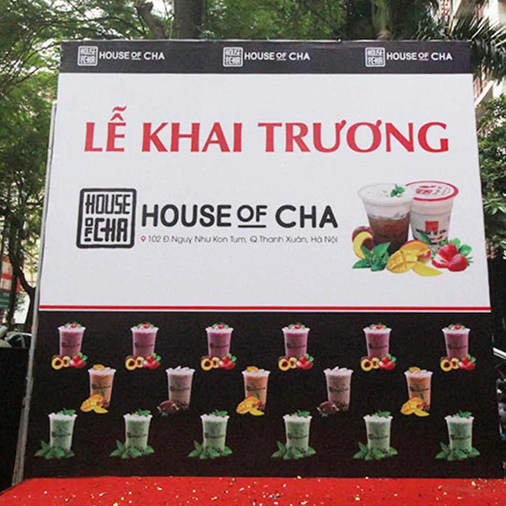 In phông bạt sự kiện là một trong những dịch vụ được ưa chuộng nhất tại Quảng Cáo 24h