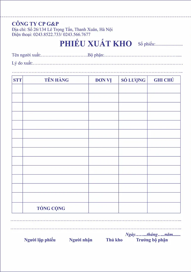 Phieu Nhap Kho Phieu Xuat Kho innhanh.pro .vn14