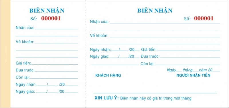 Tải Miễn Phí Mẫu Giấy Biên Nhận Tiền Phổ Biến Nhất 2025! Trong nhiều trường hợp, giấy biên nhận tiền có giá trị pháp lý khi cần giải quyết tranh chấp tại tòa án hoặc các cơ quan chức năng