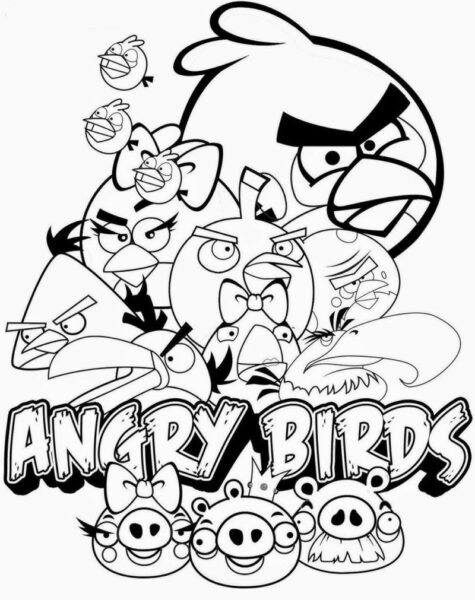 Hình tô màu Angry Birds cho bé tập tô (6)
