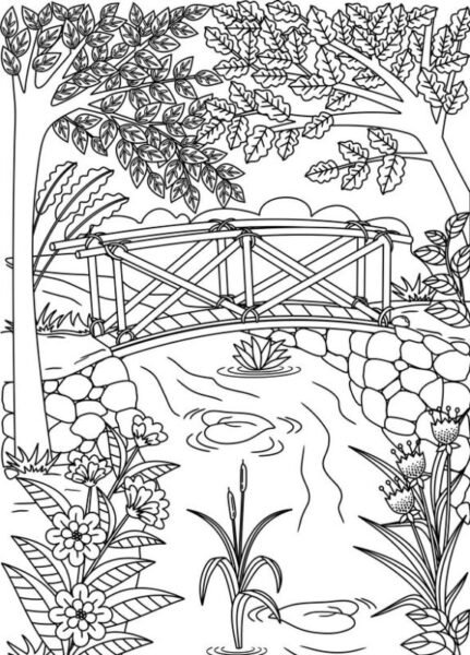 hinh-to-mau-phong-canh-dep-cho-be-to-mau-7-431x600-1 Hình tô màu phong cảnh đẹp cho bé tô màu (7)
