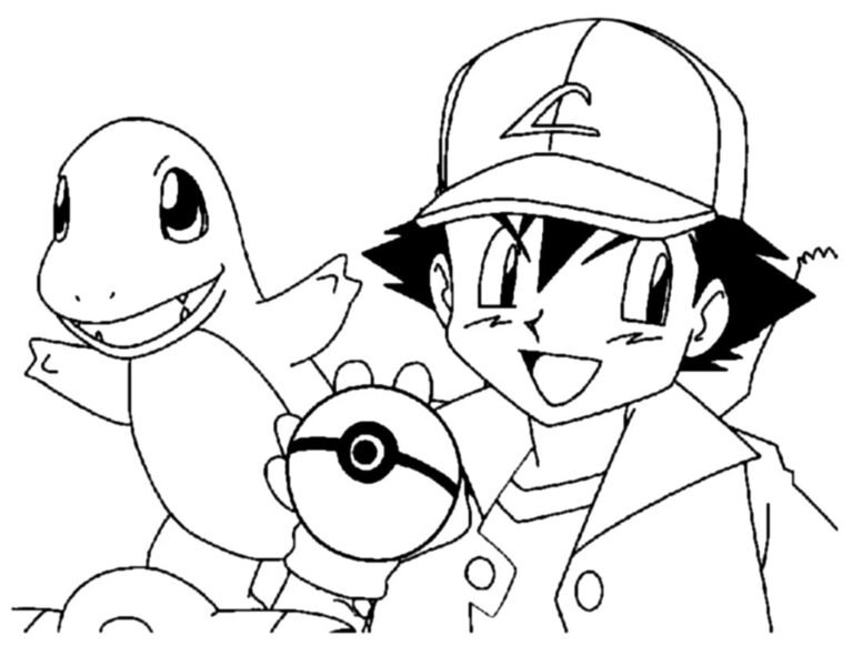 Hình tô màu Pokemon cho bé tập tô (6)
