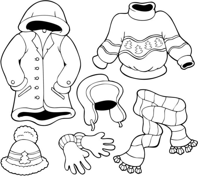 Clothes Coloring Pages Clothes Coloring Pages Clothing Stunning Printable Page