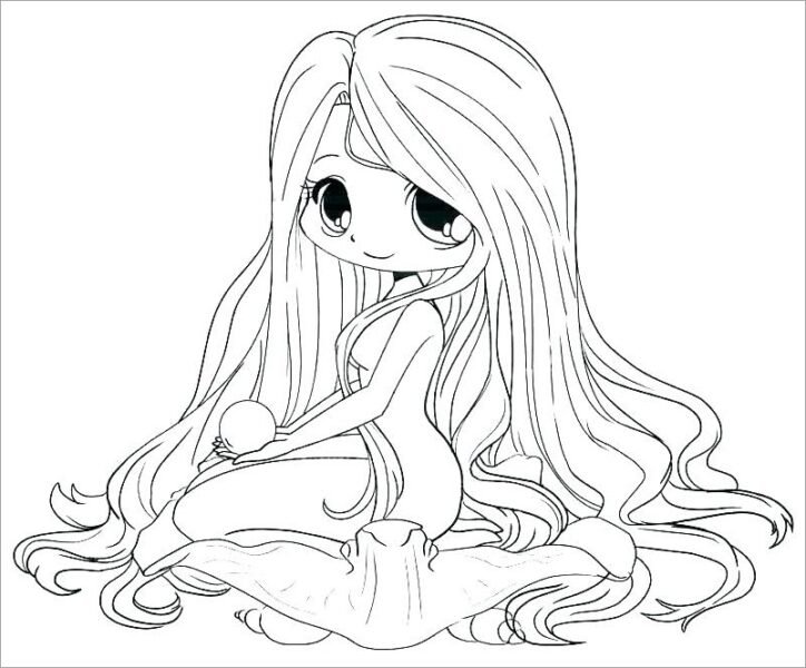 hinh-ve-chua-to-mau-cong-chua-chibi-cho-be-tap-to-4-724x600-1 Hình vẽ chưa tô màu công chúa chibi cho bé tập tô (4)