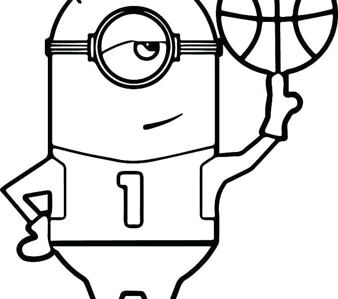 Hình vẽ Minion cho bé tập tô (8)