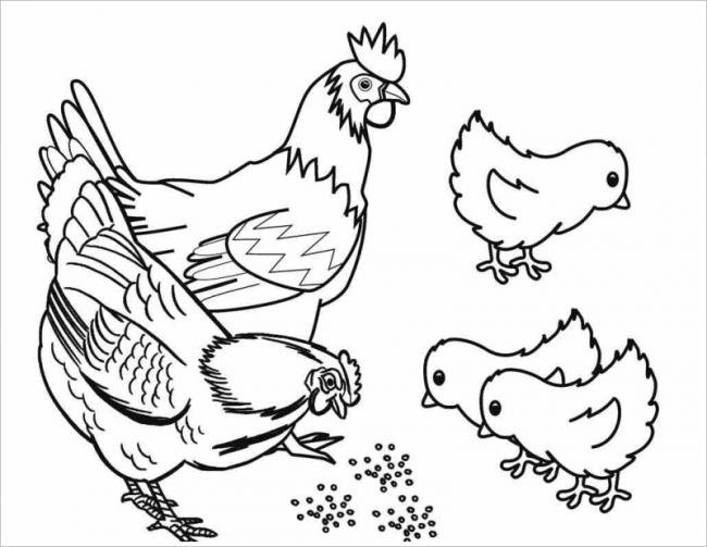 Mẫu tranh tô màu cho bé 5 tuổi tập tô (5)