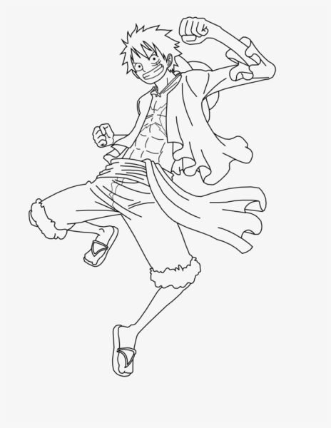 Những tranh tô màu One Piece đẹp nhất cho bé tập tô (7)