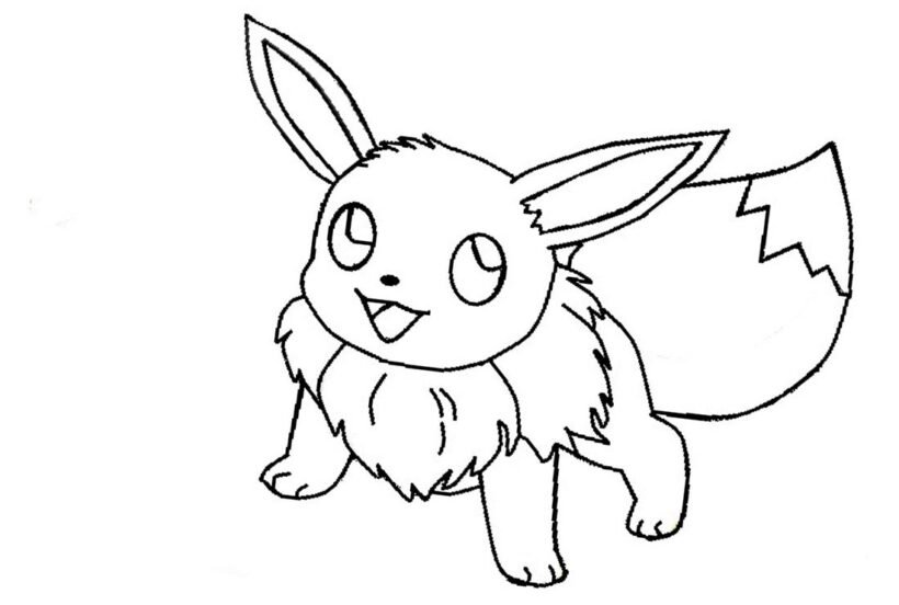 Những tranh tô màu Pokemon cho bé tập tô (2)