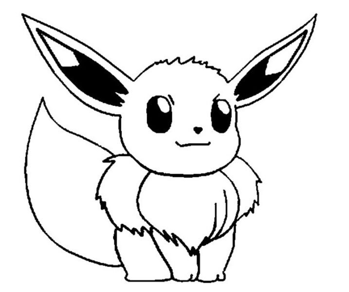 Những tranh tô màu Pokemon cho bé tập tô (5)