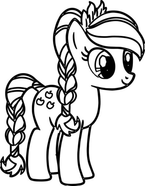 tô màu ngựa Pony