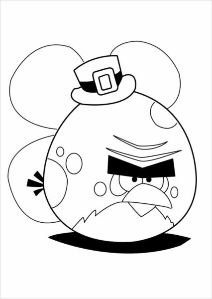 Tranh tô màu Angry Birds cho bé tập tô (27)
