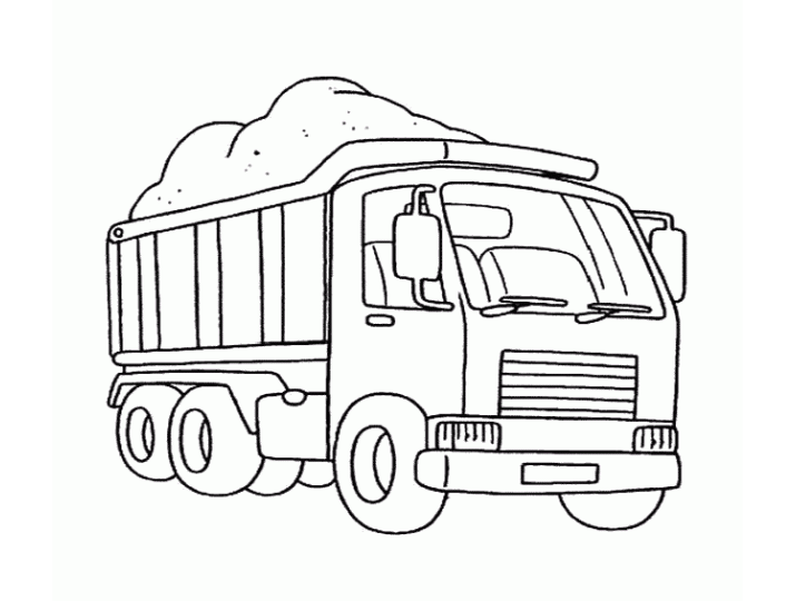 Tranh tô màu cho bé trai 4 tuổi