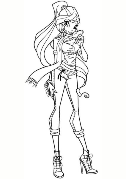 Tranh tô màu công chúa Winx cho bé tập tô (30)