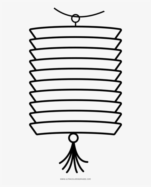 tranh tô màu đèn trung thu