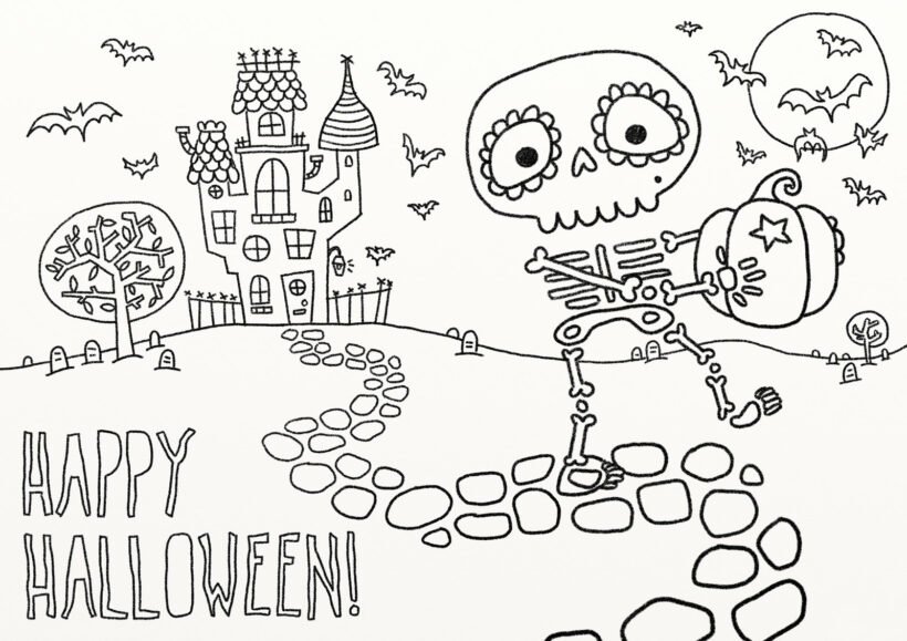 tranh-to-mau-halloween-hap-dan-cho-be-tap-to-24-820x579-1 Tranh tô màu halloween hấp dẫn cho bé tập tô (24)
