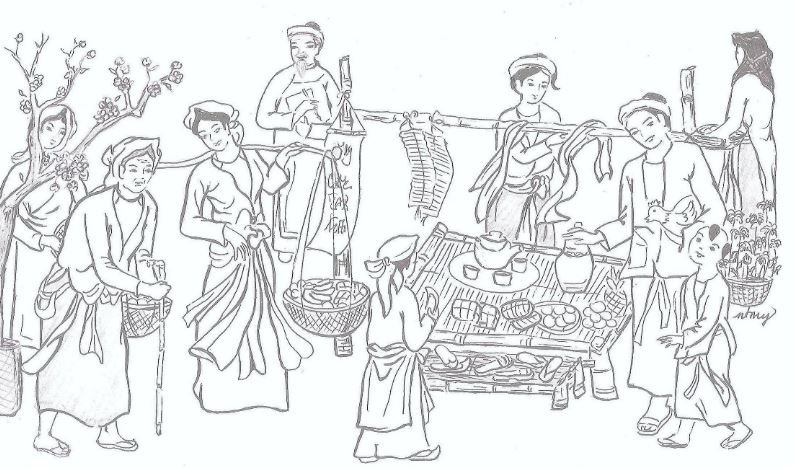 tranh-to-mau-ngay-tet-nguyen-dan-cho-be Tranh tô màu ngày tết nguyên đán cho bé