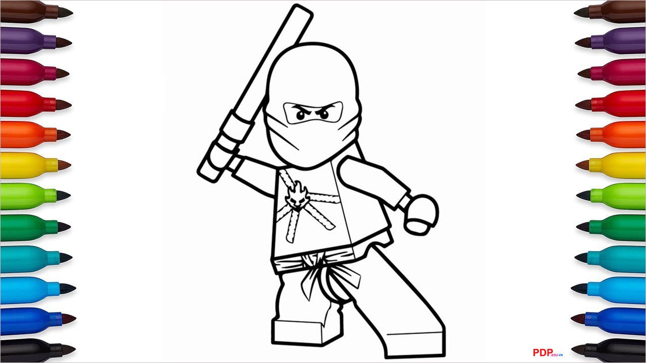 tranh to mau ninjago dep nhat