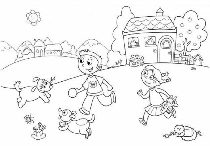 tranh-to-mau-phong-canh-dep-nhat-cho-be-tap-to-39 Tranh tô màu phong cảnh đẹp nhất cho bé tập tô (39)