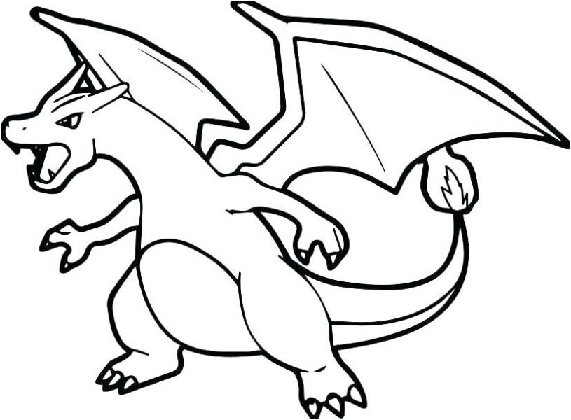 Tranh tô màu Pokemon tiến hoá