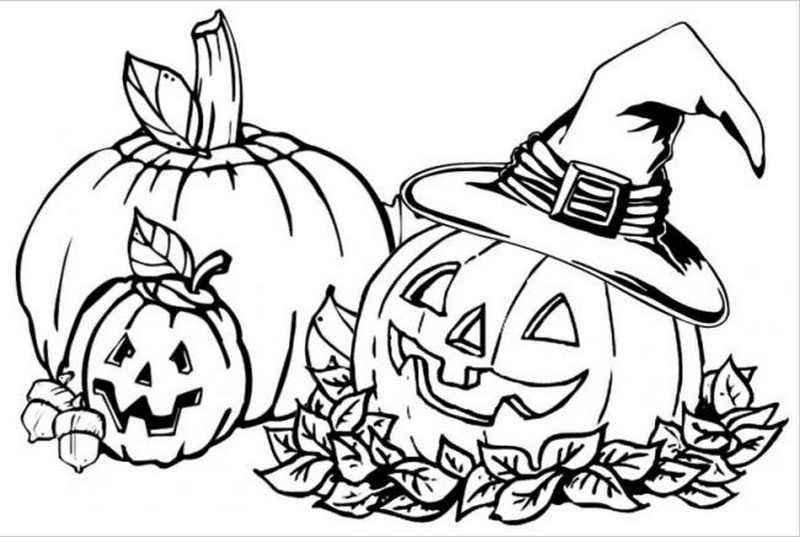 tranh-to-mau-qua-bi-ngo-halloween Tranh tô màu quả bí ngô Halloween