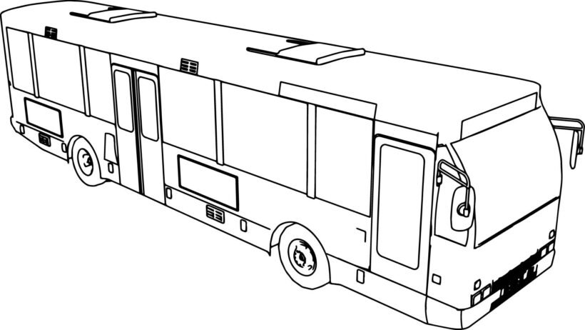 tranh-to-mau-xe-buyt-tren-pho-cho-be-2-820x462-1 tayo coloring pages Lovely Tayo the Little Bus Coloring Pages Inspirational Bus Coloring Page