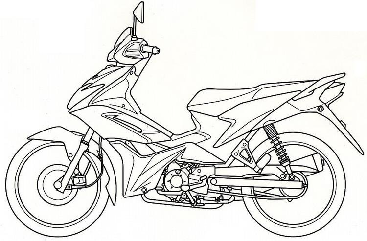 tranh-to-mau-xe-may-dep-nhat-cho-be-tap-to-38 Tranh tô màu xe máy đẹp nhất cho bé tập tô (38)