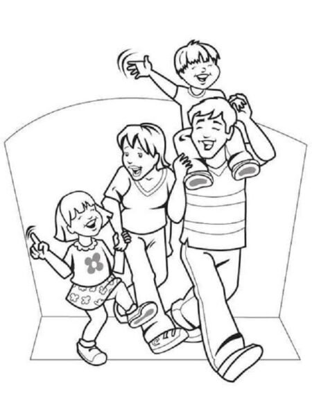 Tranh vẽ chưa tô màu cho bé 10 tuổi tập tô (5)