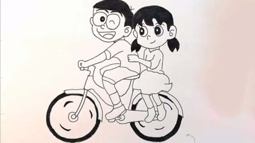Tổng hợp các bức tranh tô màu Shizuka đẹp nhất dà