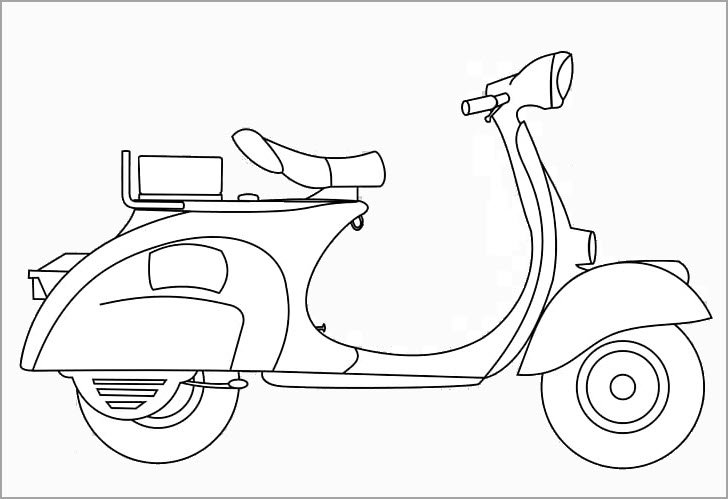 tranh-ve-den-trang-xe-may-cho-be-to-mau-2 Tranh vẽ đen trắng xe máy cho bé tô màu (2)