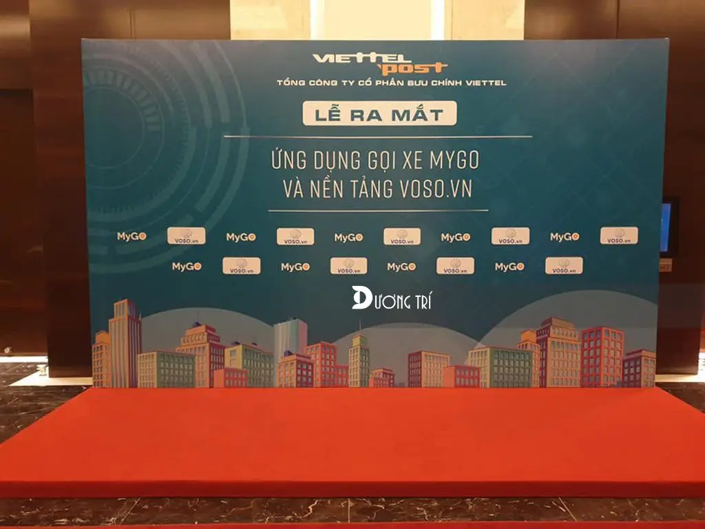 Thi công backdrop Giai đoạn đầu tiên của thi công backdrop trọn gói là việc khảo sát thực địa và tư vấn chi tiết