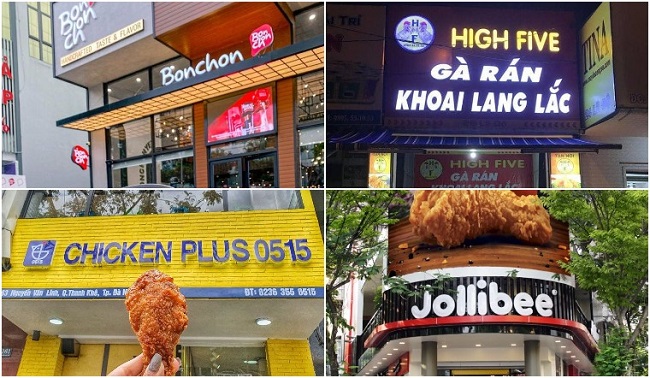 Mẫu Bảng Hiệu Gà Rán, Gà Giòn Đẹp Thu Hút Khách