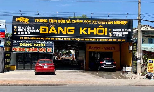 bang hieu gara o to