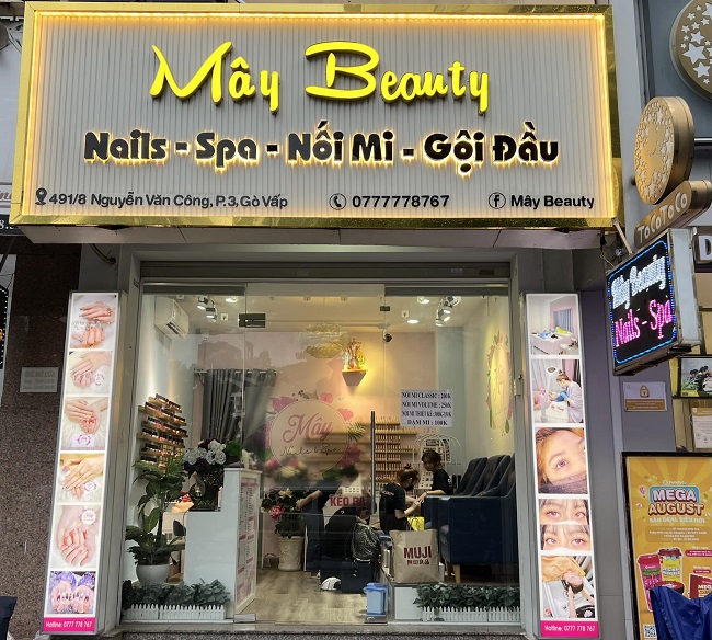 Mẫu Bảng Hiệu Makeup Siêu Đáng Yêu