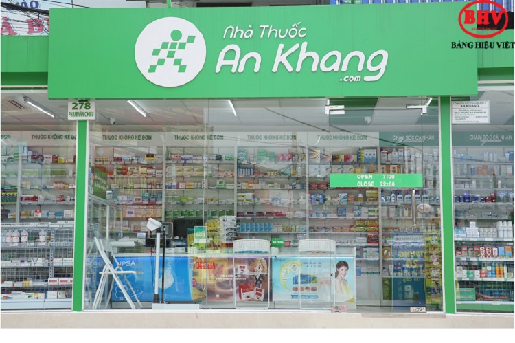 Mẫu Bảng Hiệu Nhà Thuốc Tây Đạt Chuẩn GPP Đẹp