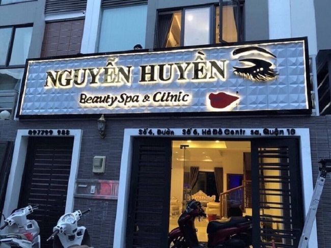 Mẫu Biển Quảng Cáo Phun Xăm Thẩm Mỹ Đẹp