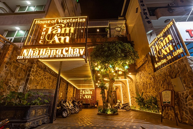 Mẫu Bảng Hiệu Quán Chay Đẹp, Tao Nhã