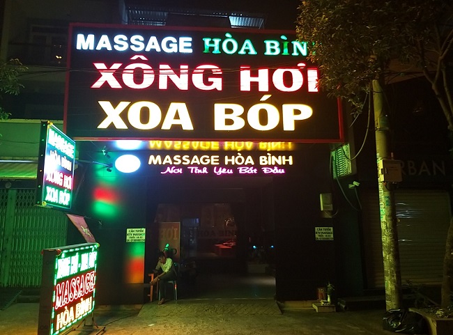 Mẫu Bảng Hiệu Massage Body, Xong Hơi, Xoa Bóp Đẹp