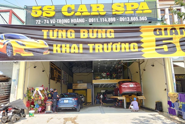 Mẫu Bảng Hiệu Rửa Xe Đẹp, Chuyên Nghiệp, Hút Khách