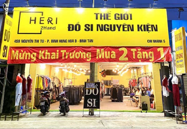 Mẫu Bảng Hiệu Shop Đồ Si, Đồ Cũ Đẹp Ấn Tượng Nhất