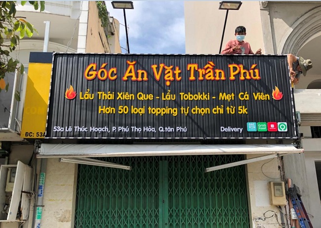 Mẫu Bảng Hiệu Tôn Sóng Quảng Cáo Đẹp, Ấn Tượng