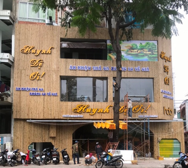 Thi Công Bảng Hiệu Bằng Tre Giá Rẻ, Đẹp Tại TPHCM