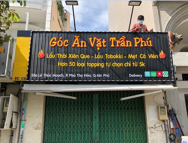 Mẫu Biển Quảng Cáo Đồ Ăn Vặt Đẹp, Thu Hút Nhất