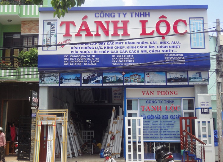 Mẫu Biển Quảng Cáo Cơ Khí, Hàn Xì Đẹp, Ấn Tượng
